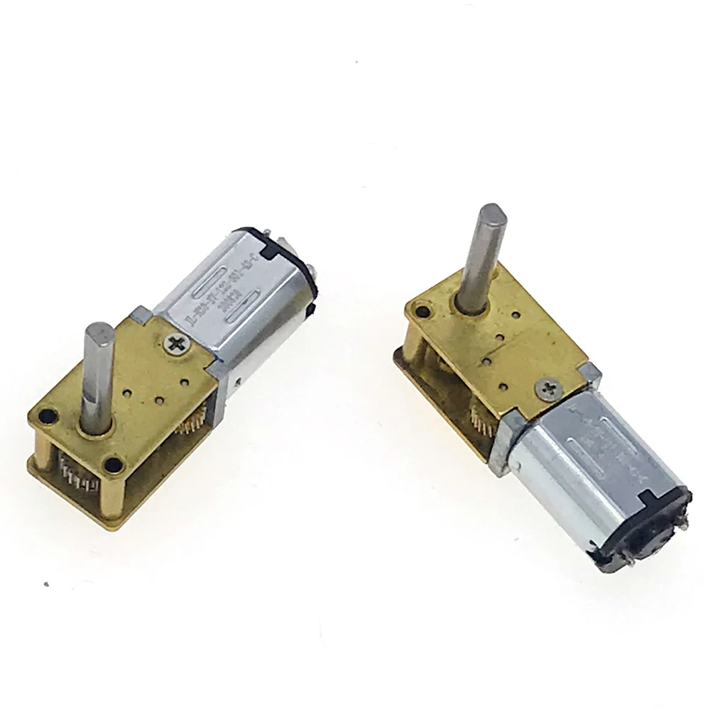 N20 полностью металлический редукторный двигатель постоянного тока 3 В-6 в 42