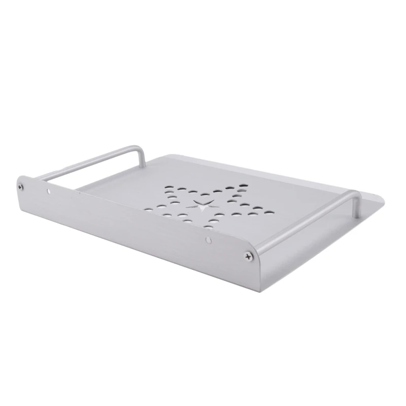 

TV Box Router Set-top Boxes Mini PC DVD Player Single-layer Space Aluminum Wall Mount Storage Shelf Bracket Holder Stand Rack