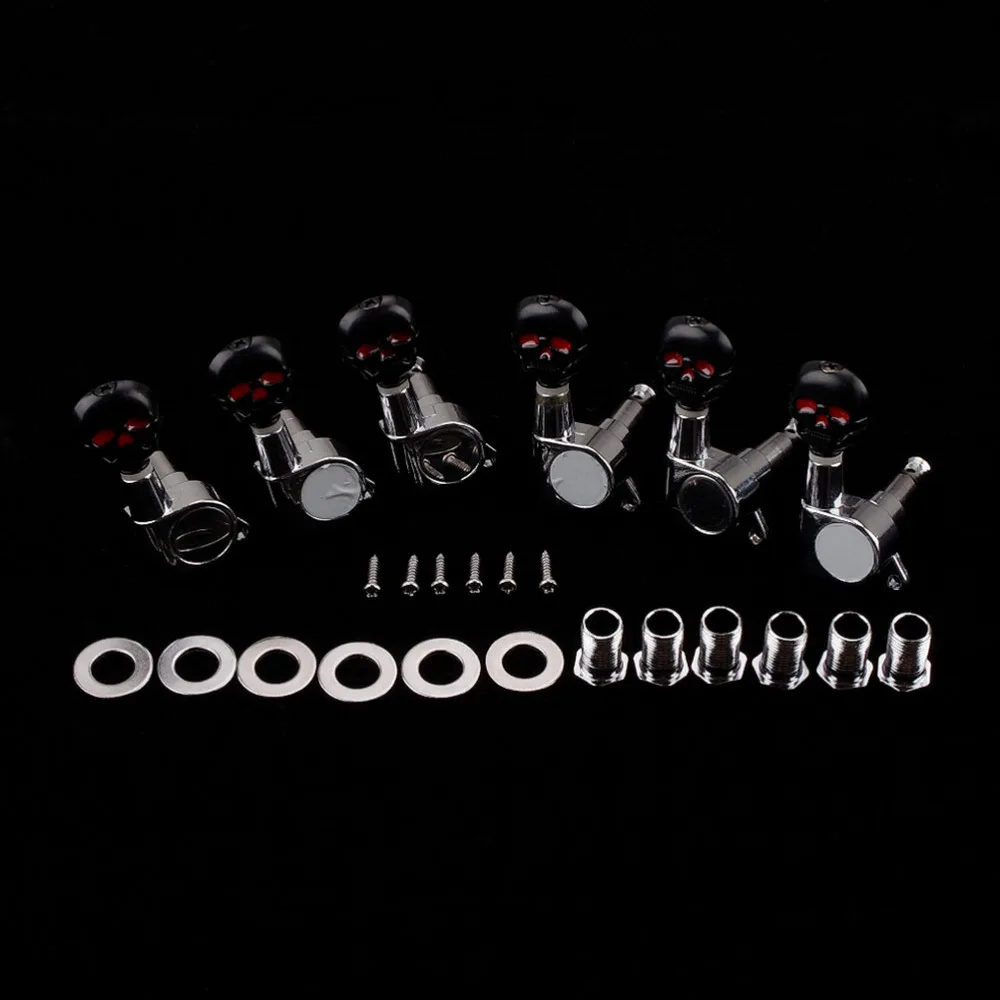 

1 Set Guitar Machine Heads 6R Tuning Peg Tuner String Key with Screws for Guitar