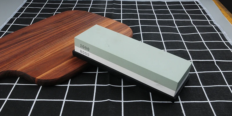 

1 professional whetstone whetstone white corundum 1000/8000# whetstone sharpener double-sided whetstone knife sharpening stone