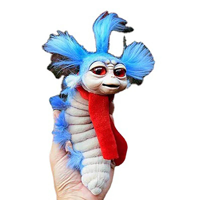

Забавная игрушка червь из лабиринта, червь ручной работы, мягкая игрушка, забавный подарок, плюшевая кукла