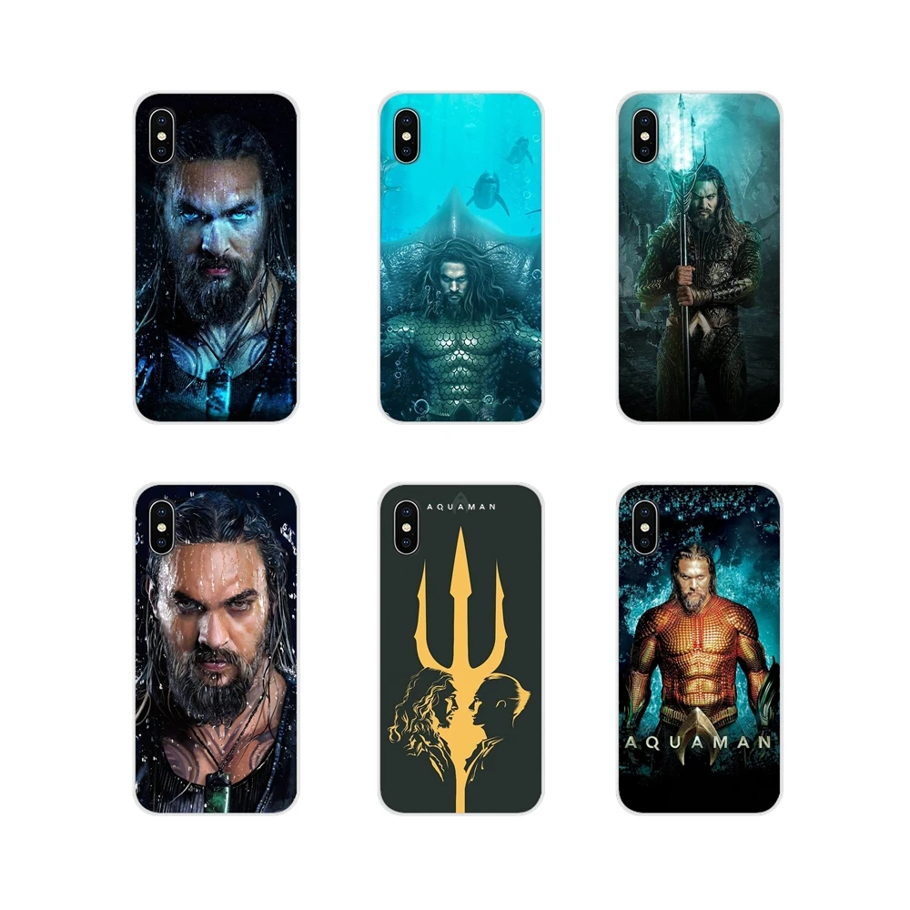 Мягкий прозрачный чехол Aquaman King Of Atlantis для Apple iPhone X XR XS 11 12pro MAX 4S 5C SE 2020 6S 7 8 Plus ipod 5