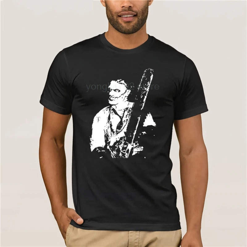 2019 модная летняя футболка креативная с графикой техасской бензопилой резней