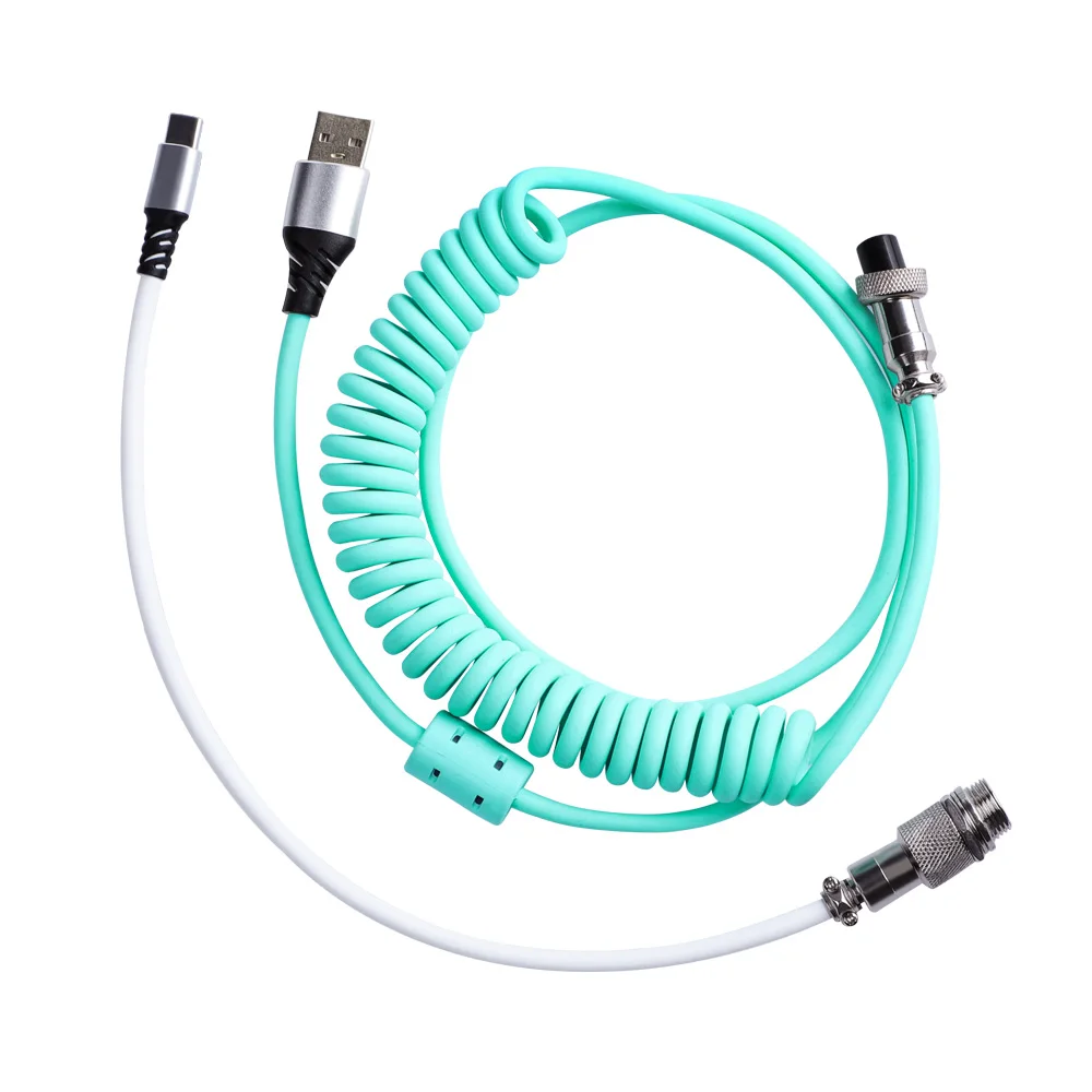 

Keyboard Cable Manual Custom USB Data Cable 4-core 135cm Blue