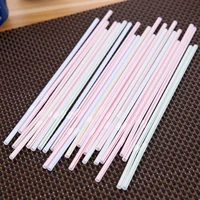 100pcs plastic bendable drinking straws bar wedding birthday party supplies