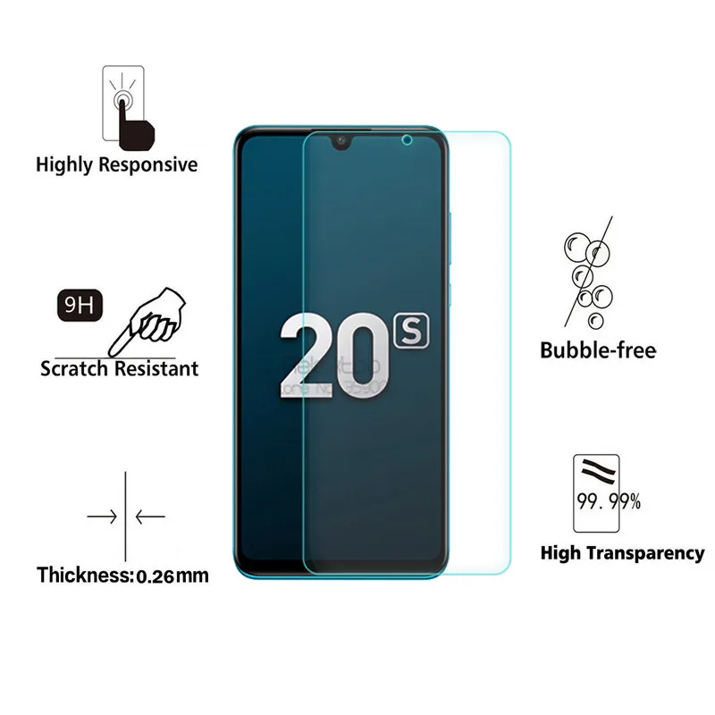 Закаленное стекло для объектива камеры 2-в-1 huawei honor 20 s mar-lx1h 6 15 защита экрана на