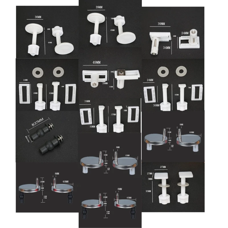 2 шт. крепежные болты для крышки унитаза