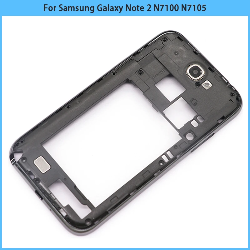 Новый чехол N7100 с полным покрытием корпуса для Samsung Galaxy Note 2 N7105 Крышка батарейного