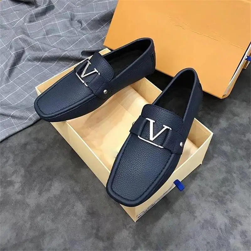 

Men's Shoes New for 2020 High Quality Men Pu Leather Safety Fashion Shoe Male Vinage Classic Loafer Shoes Soulier Homme ZQ0224