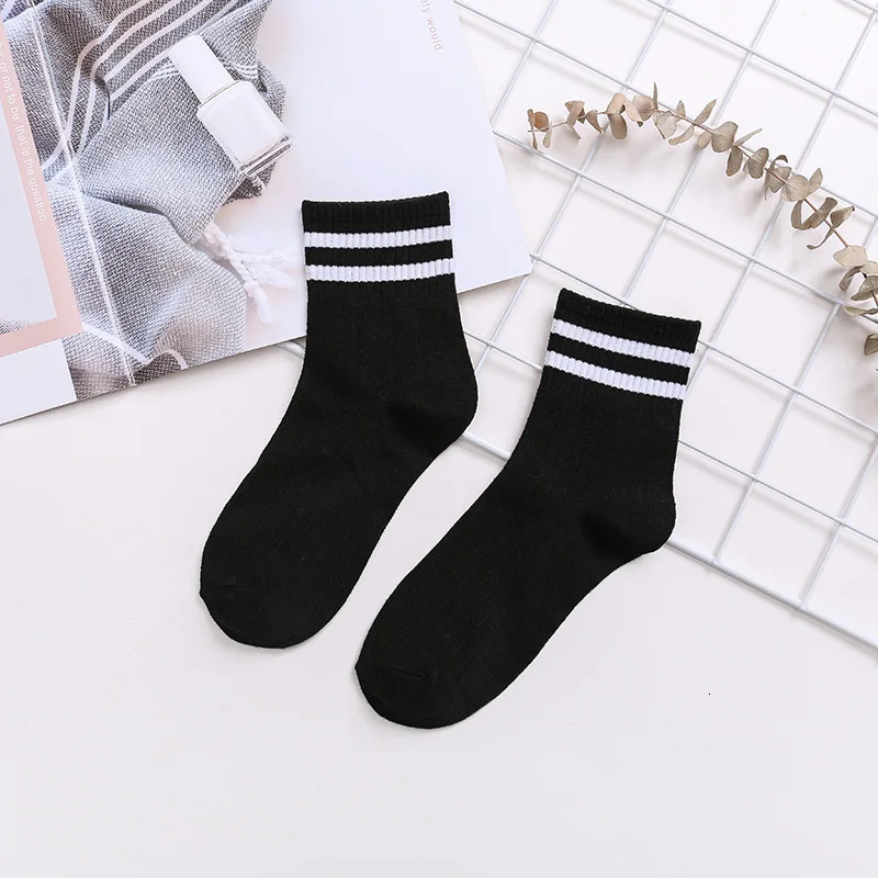 Women Cotton Socks Striped Fashion Winter New | Женская одежда