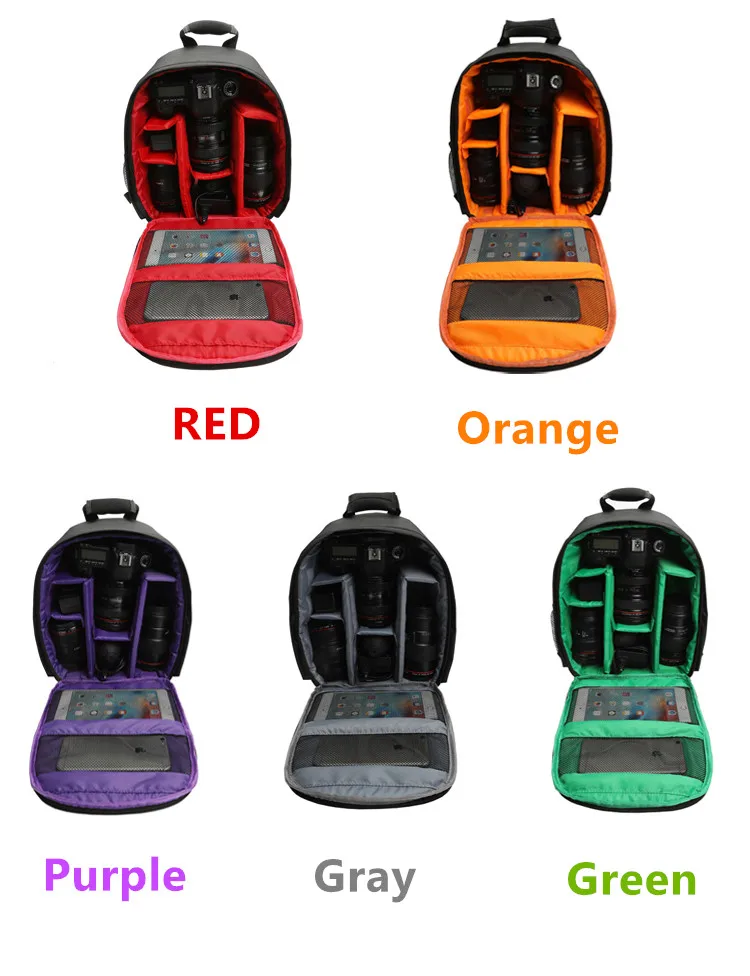 bag for camera backpack waterproof outdoor photography backpack for video digital dslr photo bag case for nikonfor canon free global shipping