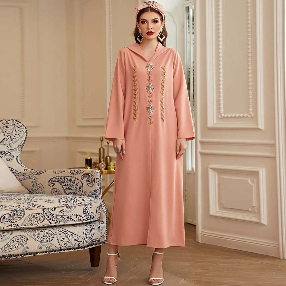 

Eid Mubarak Kaftan Abaya Дубай, Турция Hijab мусульманская одежда Абая для женщин Robe Musulman De Mode Djellaba Femme