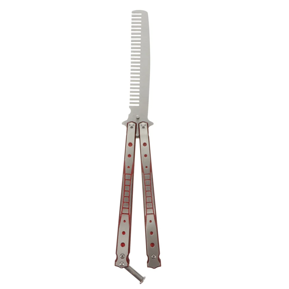 

1pc Style Folding Comb Practice Training Comb Beginners Tool