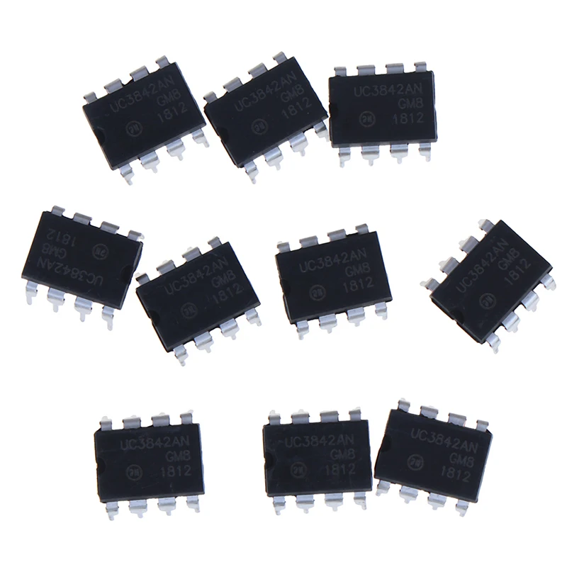 10 шт. UC3842AN оригинальный IC DIP-8 регулирующий тип тока широтно-импульсная модуляция |