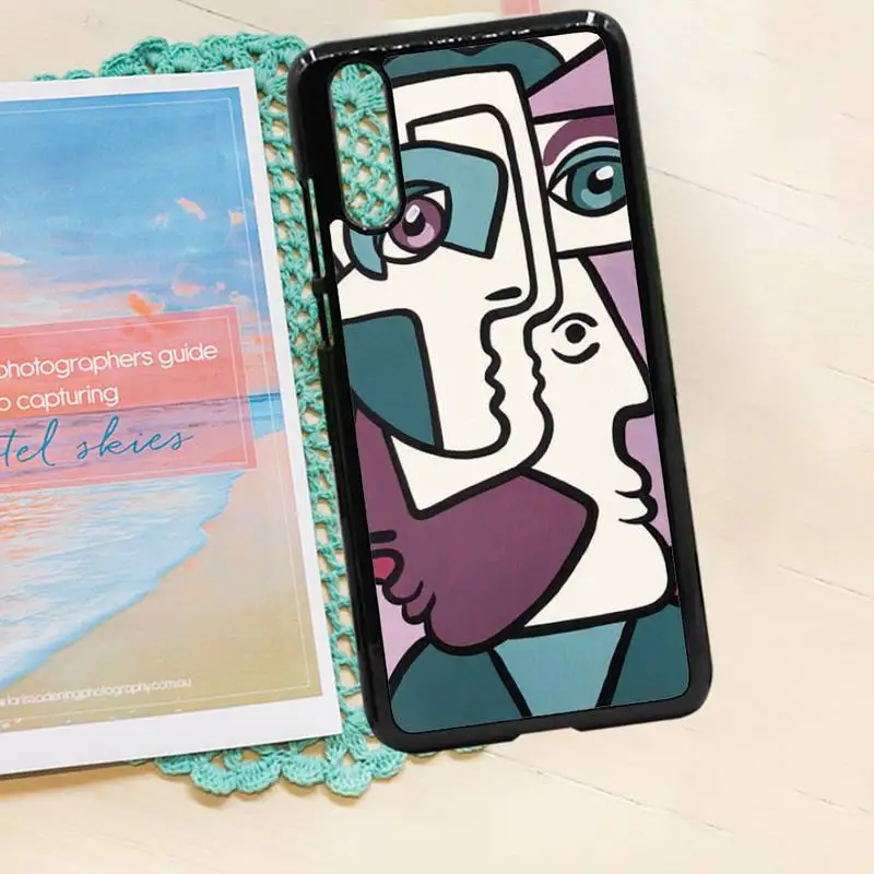 

Picasso abstract Art painting fashion luxury Phone Case cover PC for iPhone 11 12 pro XS MAX 8 7 6 6S Plus X 5S SE 2020 XR