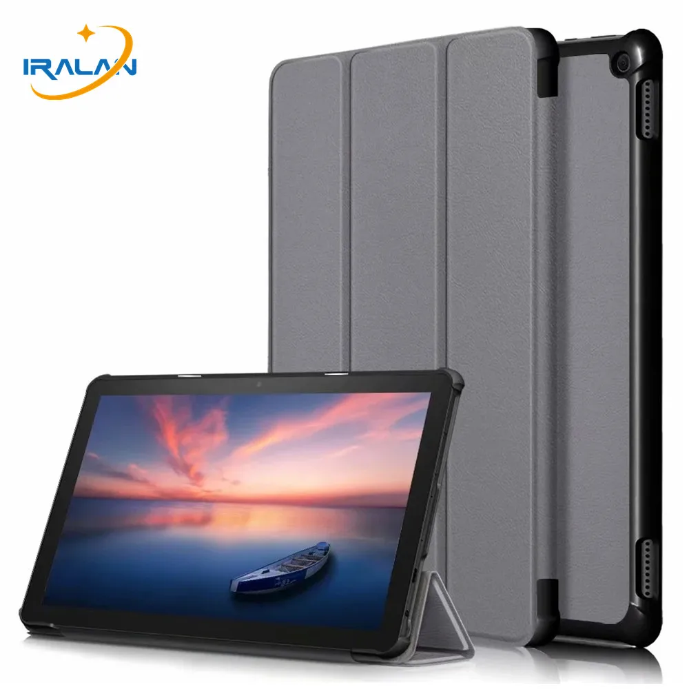 

Чехол для нового Kindle Fire HD 10 2021, тонкий легкий Чехол тройного сложения, многоугольный чехол-подставка для нового Fire HD 10 Plus + ручка