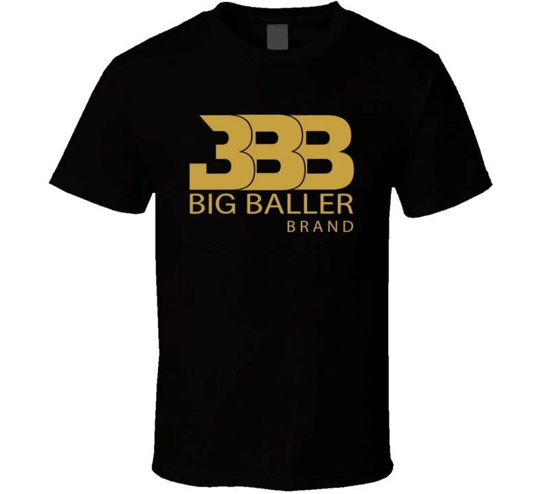 Bbb желтая футболка с большим логотипом бренда Baller доставка в США - купить по