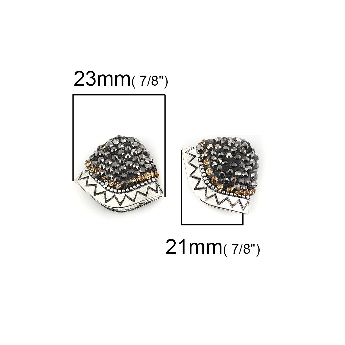 DoreenBeads сплав на основе цинка и смола Бохо шикарные бусины с кисточками
