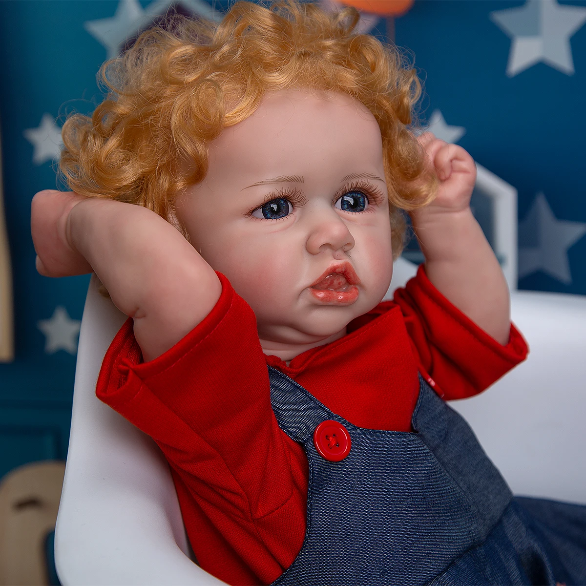

3D-Paint Skin Reborn Baby Dolls 23 Inch Silicon Baby Dolls That Look Real Can Bath Babies Doll High Quality Kids Birthday Gifts