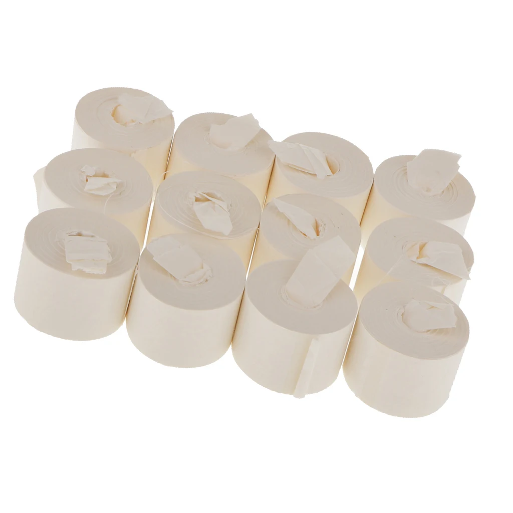 

12pcs Mouth Coil (White Paper) Tricks Props Accessories