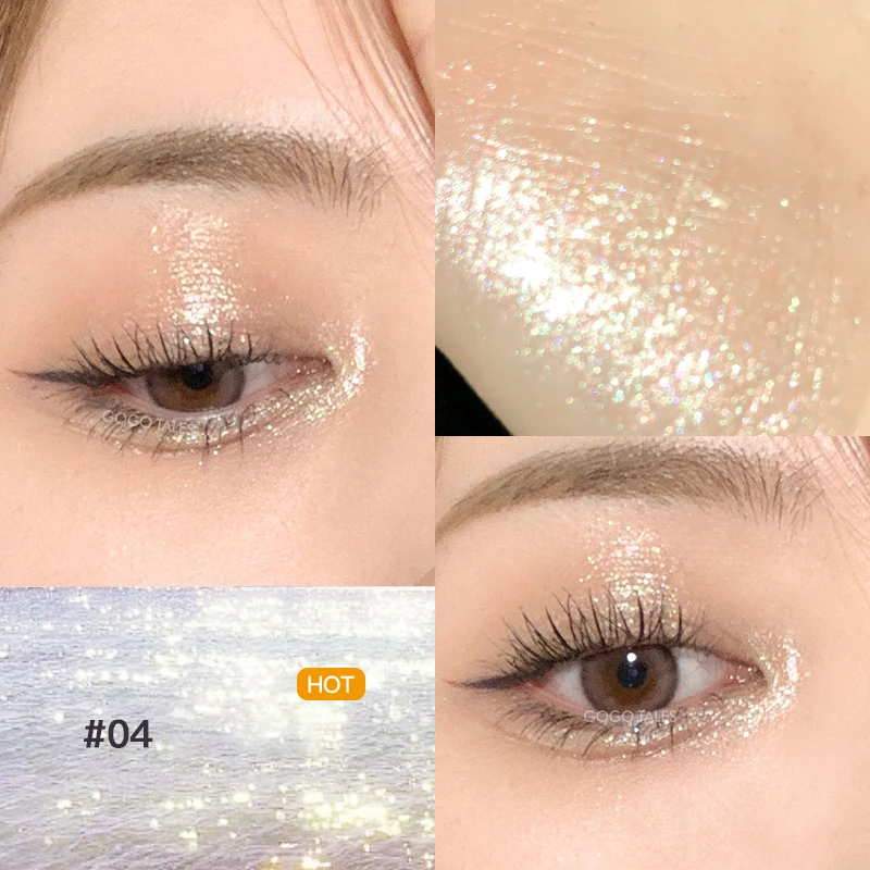 Gogotals 6 цветов Автоматическая Вращающаяся ручка для шелкопряда Перламутровые