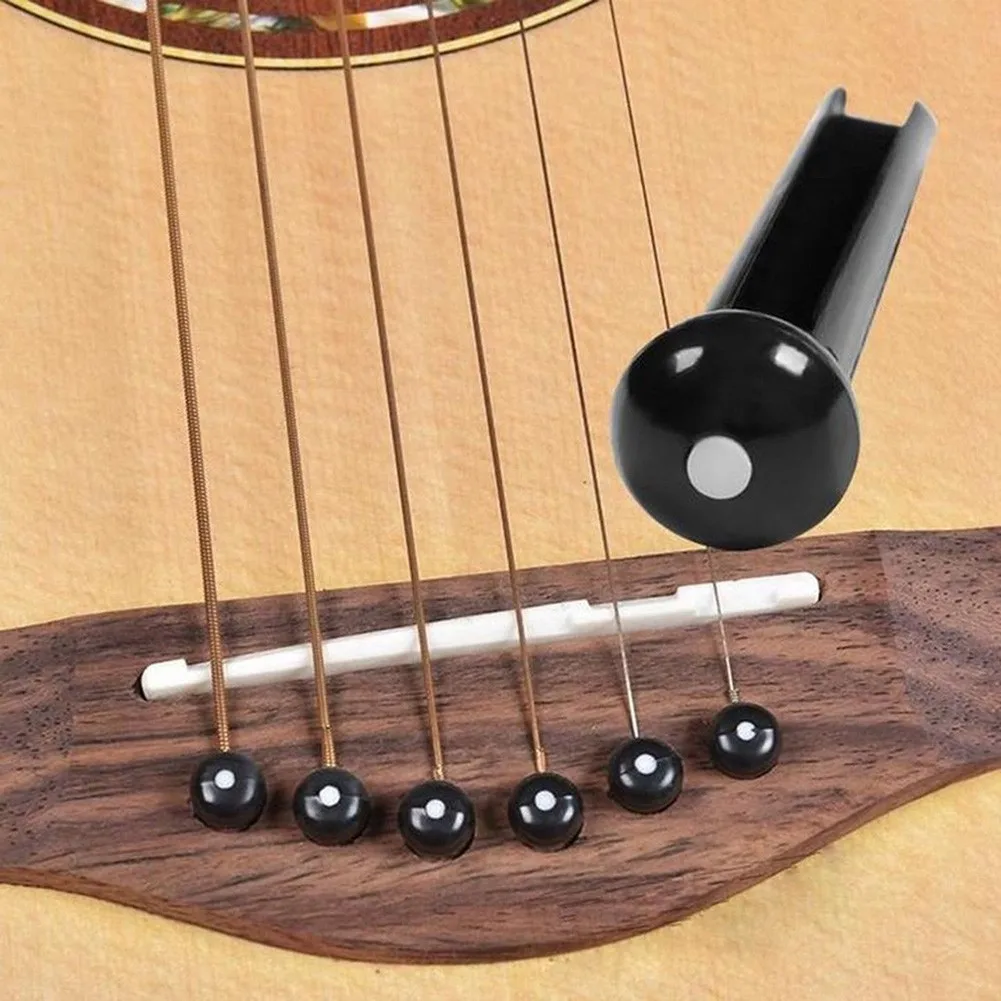 

9pcs/Set Acoustic Guitar Rosewood Bridge With Bridge Pins Nut Saddle High Quality Replacement Parts For 6 String Folk Guitar