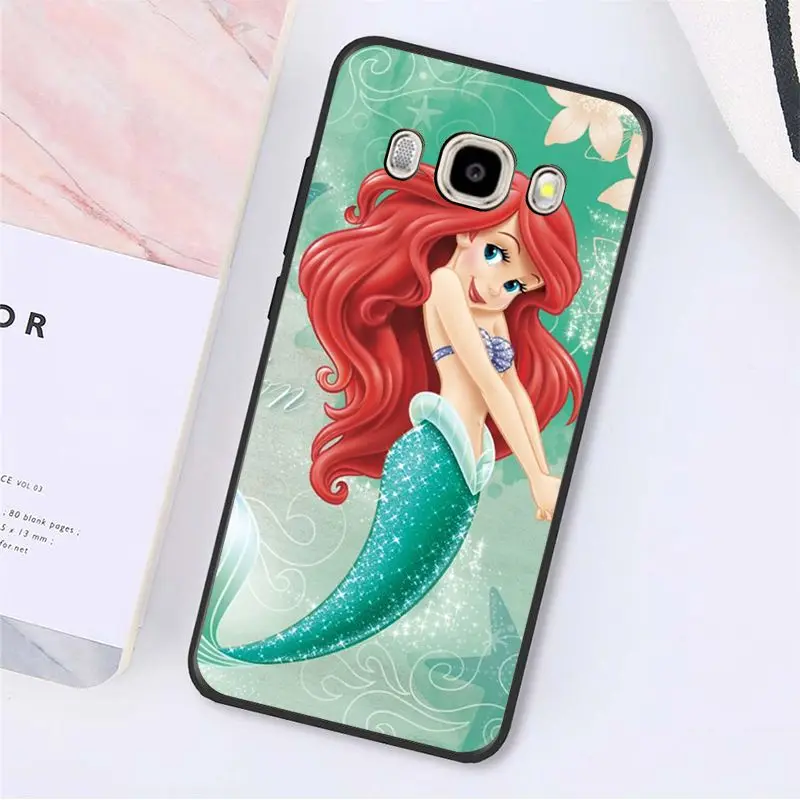MaiYaCa Ариэль Русалочка Принцесса мягкий чехол для телефона samsung Galaxy J7 J6 J8 J4 J4Plus J7 DUO J7NEO J2 J7 Prime