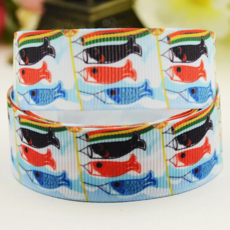 

22 мм 25 мм, 38 мм, 75 мм коинобори мультфильм печатных Grosgrain ленты вечерние свадебные украшения 10 ярдов X-03226