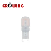 super bright g9 2 5w with pc cover 230v smd2835 led lamp light