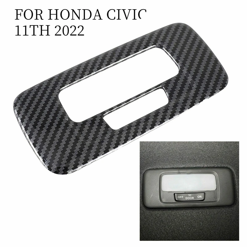

Car Rear Reading Lamp Shade Roof Lamp Decorative Cover Lamp Frame for Honda Civic 11Th Generation 2022-2023