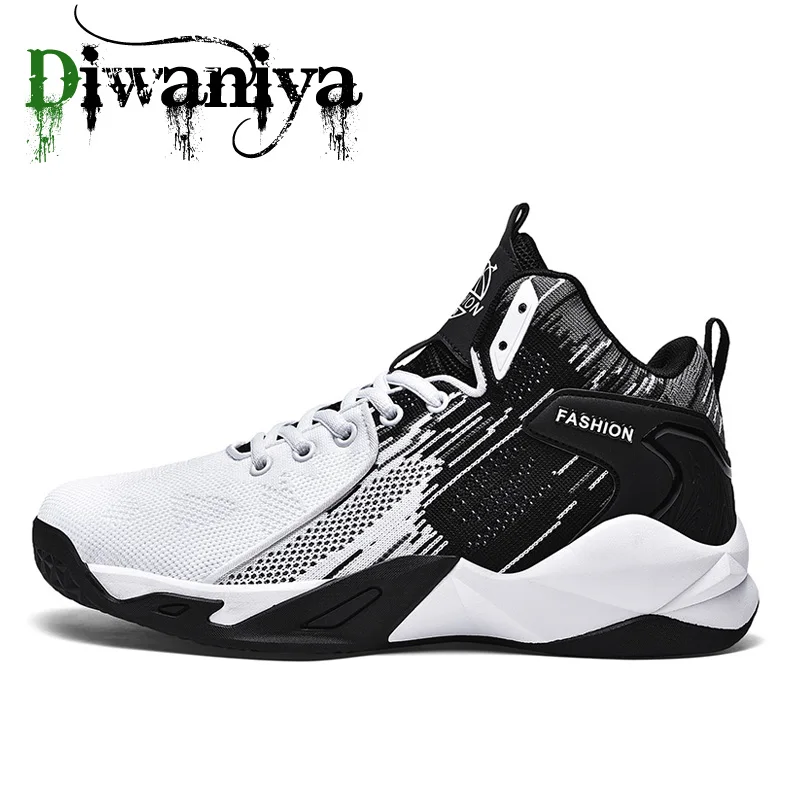 Unisex Street Basketball Culture Sports Shoes High Quality Sneakers Shoes For Women Couple Big Size 36~48