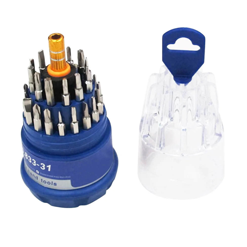 31 в 1 Набор Магнитных отверток ручной инструмент отвертка Биты для сотового