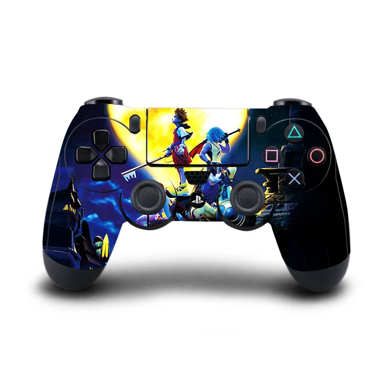 Kingdom Hearts стикер s PS4 контроллер виниловое покрытие наклейка крышка для sony playstation 4