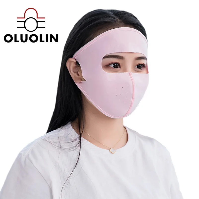 

Full Face Mouth Masks 5Pcs Dust-proof Windproof Covering Sunscreen Mask Elastic Breathable Men/Women Hollow Out Cycling Runing