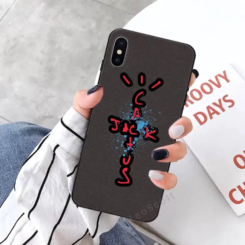 Чехол для телефона с изображением кактуса Джека букв слов чехол iphone 5 5s 5c se 6 6s 7 8 plus