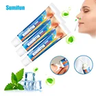 Sumifun крем от ринита и синусита, мазь для обновления носа, лечение зуда в носу, противозудный крем медицинский пластырь 3 шт.
