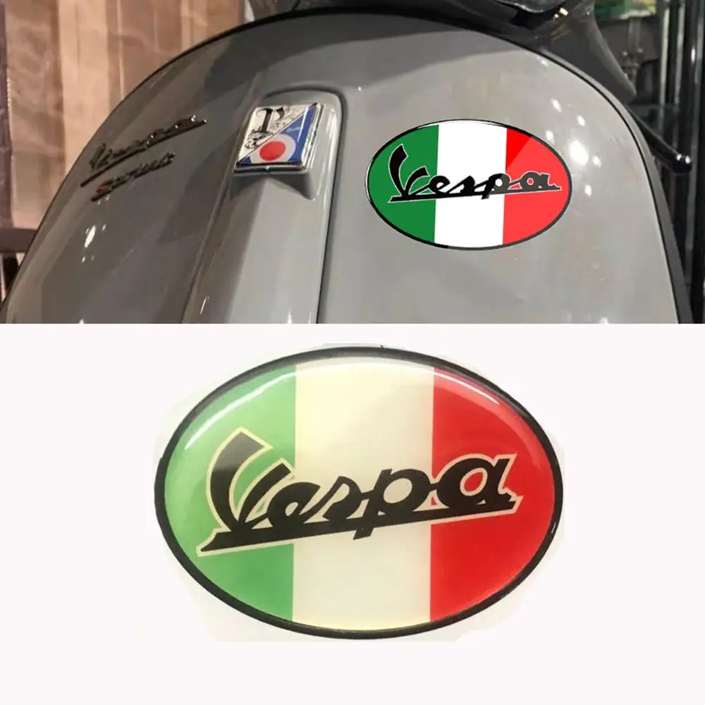 

Motorcycle 3D Emblem Stickers Decal for PIAGGIO Vespa GTS300 LX125 LX150 125 150 Ie Sprint Primavera 300 LX LXV Super Sticker