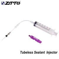 ztto tubeless sealant injector si 1 0 set tubeless valve valve tool for mtb road bike tubeless tire ust tyre no tubes