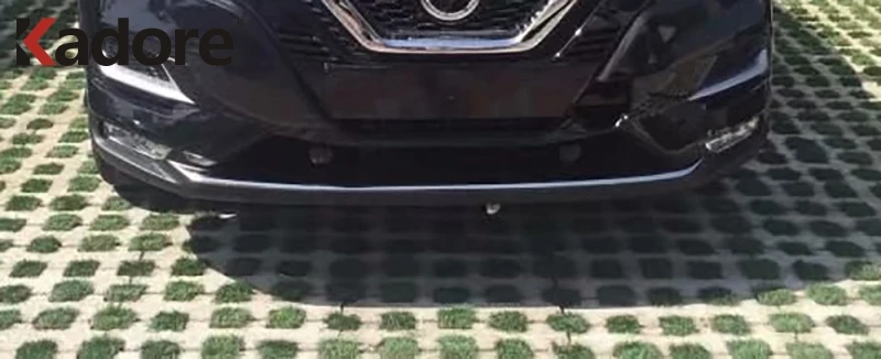 Для Nissan Rogue Sport Qashqai Dualis Post facelift 2017 2019 передний нижний бампер решетка Нижняя крышка