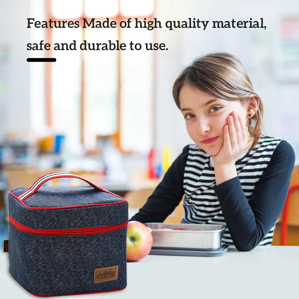 Изолированная сумка для обеда термоизоляционная детей холодильник из