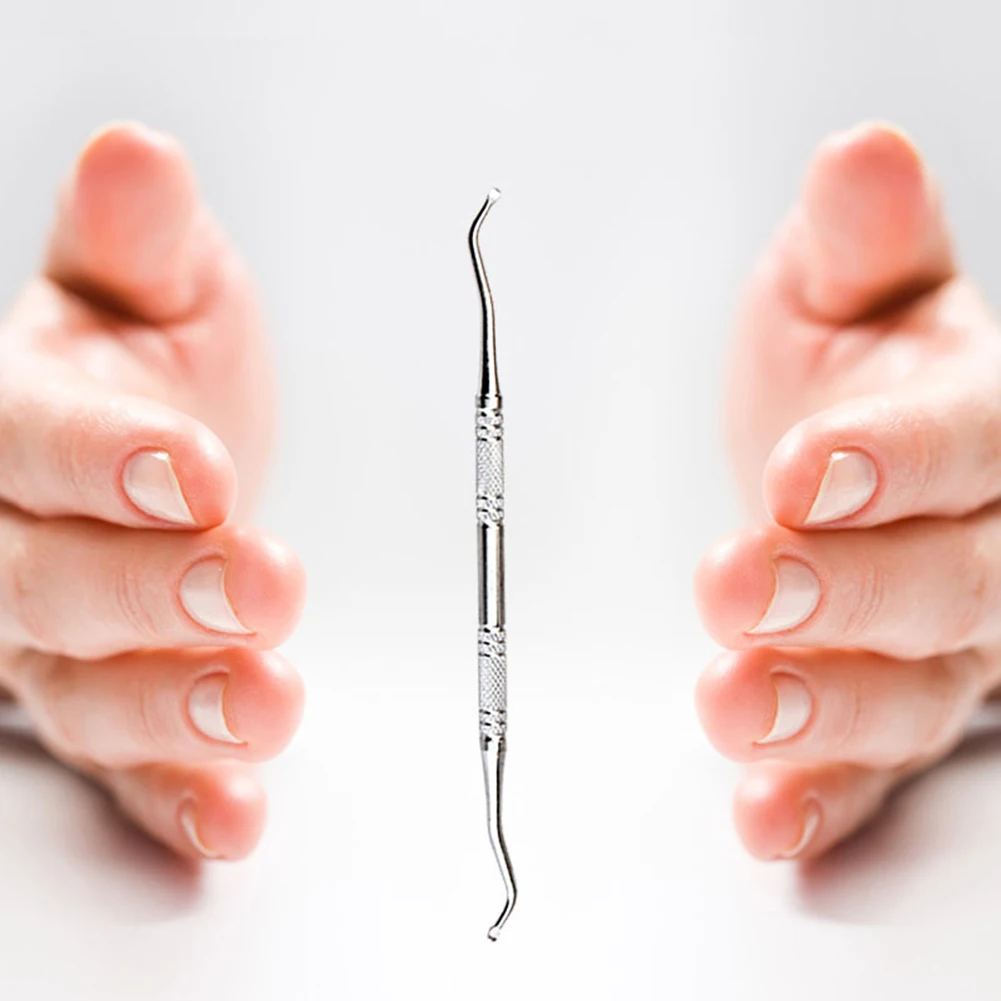 Лидер продаж двухсторонний подъемник для вросших ногтей пилка педикюра маникюра
