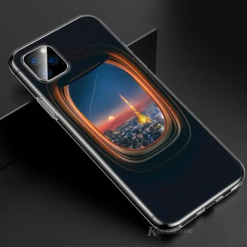 Прозрачный ТПУ чехол самолет для iPhone 11 11Pro XS MAX XR X 8 7 6S 6 Plus 5S чехол для телефона - Цвет: Style 03