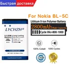 ГОРЯЧАЯ Оригинальная BL-5C BL5C BL 5C Замена литий-ионная литиевая батарея 2800mAh батареи для Nokia 1112 1208 1600 2610 2600 n70 n71