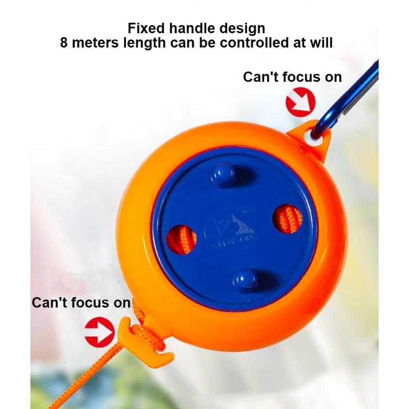 

Portable Travel Clothesline Cord Adjustable Windproof Anti-slip Camping Clothes