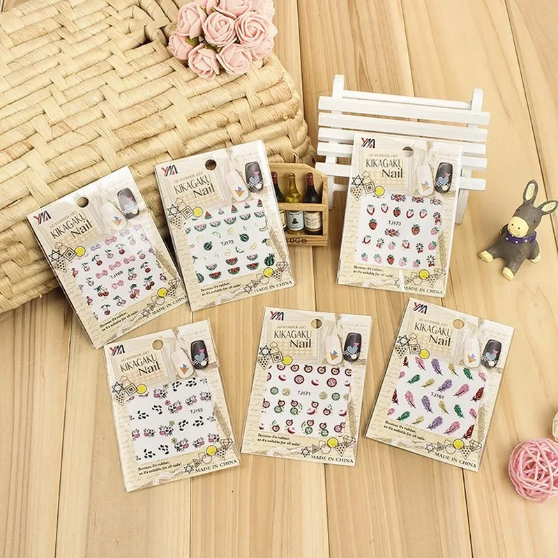 Новые маленькие наклейки для дизайна ногтей 30 шт./пакет с луковым порошком