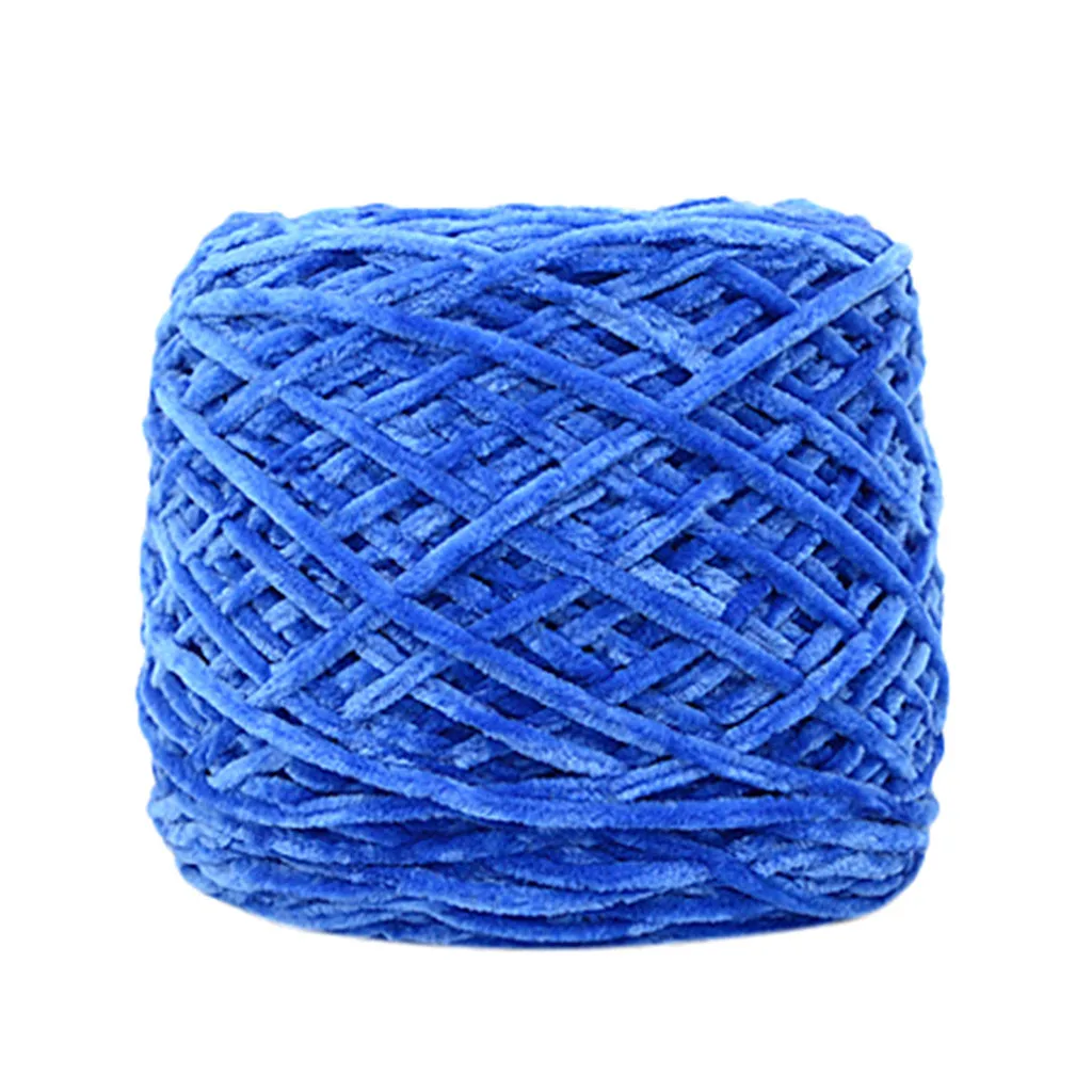 Gold Velvet Roving Scarf Knit Wool For Hand-knitted Crochet Spinning Line Colorful Ecological Dyed Needlework #5 | Дом и сад