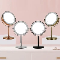 7in 3x magnifying cosmetic mirror with usb charging touch bath vanity dimmer switch make up double side desktop mirror