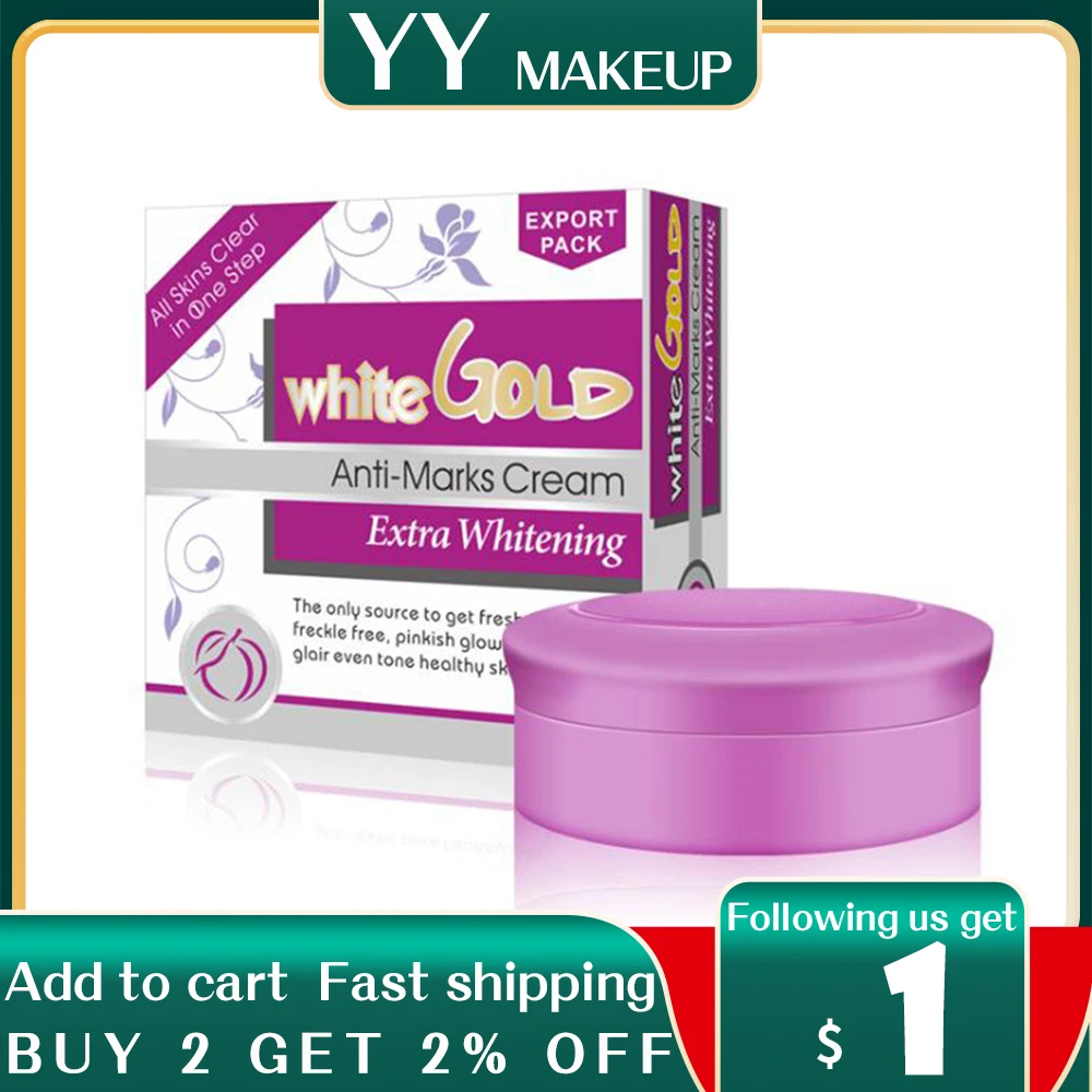 Лидер продаж оптовая продажа Белое золото анти Знаки жемчуг крем для лица