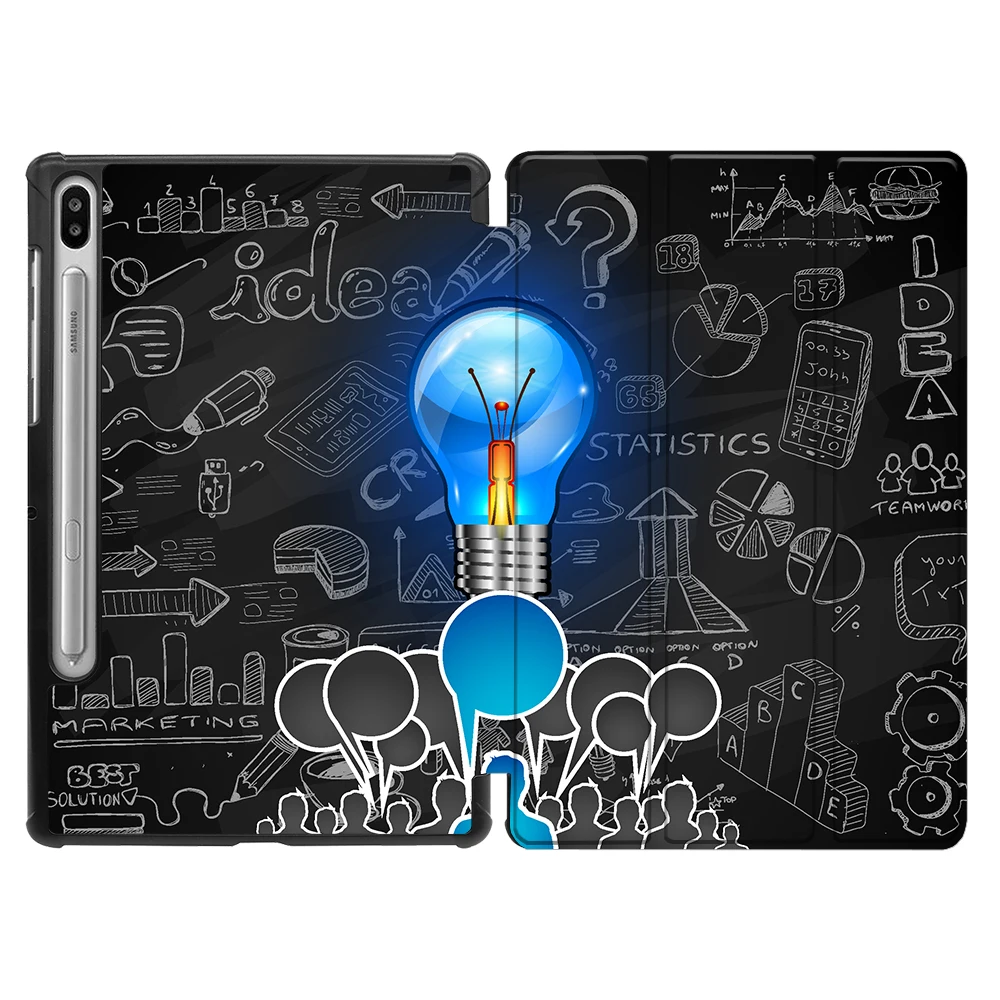Чехол MTT для samsung Galaxy Tab S6, 10,5 дюймов, SM-T860, T865, T867, из искусственной кожи, Магнитная подставка, умный чехол, чехол, Авто Режим сна/пробуждения