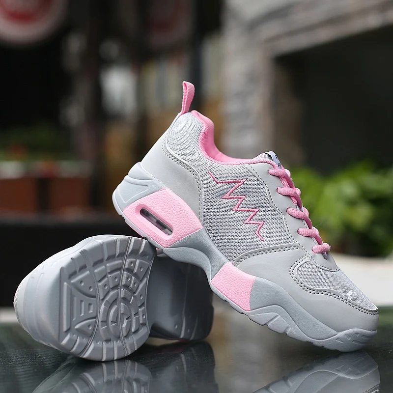 

New Platform Sneakers Shoes Breathable Casual Shoes Woman Fashion Height Increasing Ladies Shoes Plus Size Zapatillas Mujer